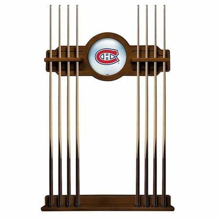 HOLLAND BAR STOOL CO Montreal Canadiens Cue Rack in Chardonnay Finish CueChrdMonCan